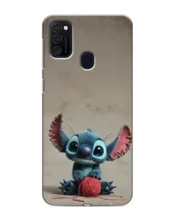Чехол для Samsung Galaxy M21 с картинкой «Стич на коричневом фоне» Чехол для Samsung Galaxy M21 с картинкой «Стич на коричневом фоне»