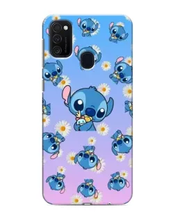 Чехол для Samsung Galaxy M21 с картинкой «Паттерн со Стичем» Чехол для Samsung Galaxy M21 с картинкой «Паттерн со Стичем»