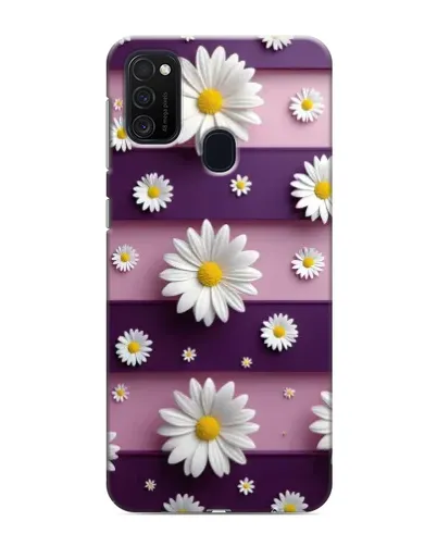 Чехол для Samsung Galaxy M21 с картинкой «Ромашки на фиолетовом» Чехол для Samsung Galaxy M21 с картинкой «Ромашки на фиолетовом»