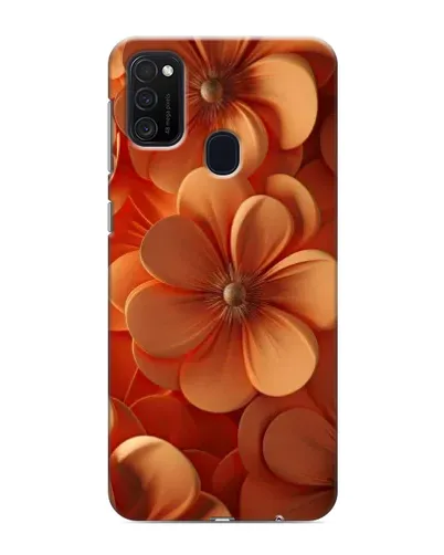 Чехол для Samsung Galaxy M21 с картинкой «Оранжевый макро цветок» Чехол для Samsung Galaxy M21 с картинкой «Оранжевый макро цветок»