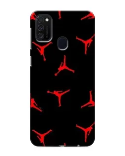 Чехол для Samsung Galaxy M21s с картинкой «Jordan Red Pattern» Чехол для Samsung Galaxy M21s с картинкой «Jordan Red Pattern»