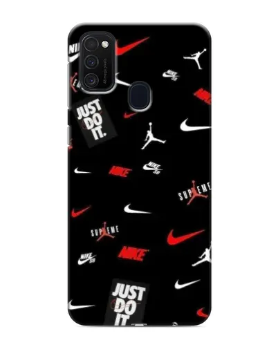 Чехол для Samsung Galaxy M21s с картинкой «Nike Mix Pattern» Чехол для Samsung Galaxy M21s с картинкой «Nike Mix Pattern»