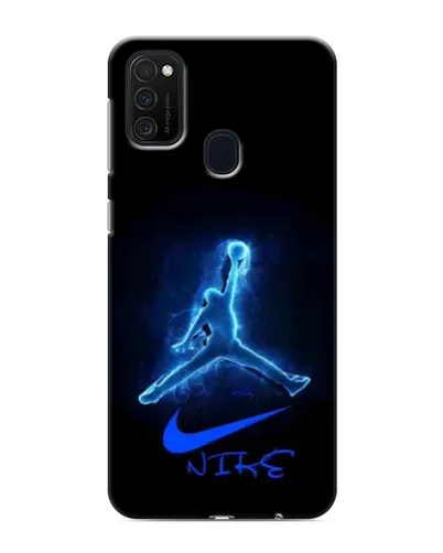 Чехол для Samsung Galaxy M21s с картинкой «Jordan Neon Blue» Чехол для Samsung Galaxy M21s с картинкой «Jordan Neon Blue»