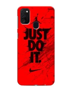 Чехол для Samsung Galaxy M21s с картинкой «Nike Just Do It» Чехол для Samsung Galaxy M21s с картинкой «Nike Just Do It»