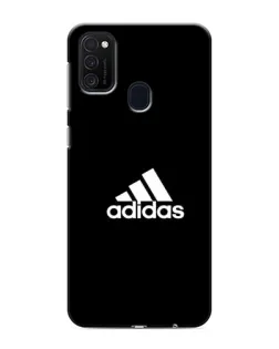Чехол для Samsung Galaxy M21s с картинкой «Черная классика Adidas»