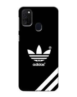 Чехол для Samsung Galaxy M21s с картинкой «Adidas с диагональными полосами»