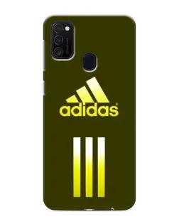 Чехол для Samsung Galaxy M21s с картинкой «Оливковый градиент Adidas»