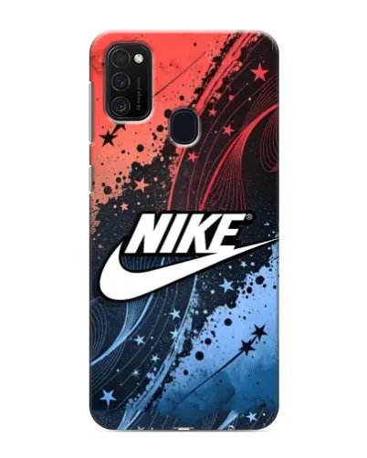 Чехол для Samsung Galaxy M21s с картинкой «Градиентный принт Найк» Чехол для Samsung Galaxy M21s с картинкой «Градиентный принт Найк»