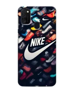 Чехол для Samsung Galaxy M21s с картинкой «Коллекция кроссовок Nike»