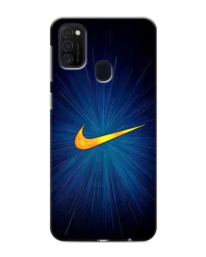 Чехол для Samsung Galaxy M21s с картинкой «Синий пульс Nike» Чехол для Samsung Galaxy M21s с картинкой «Синий пульс Nike»