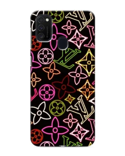Чехол для Samsung Galaxy M21s с картинкой «Неоновый микс Nike» Чехол для Samsung Galaxy M21s с картинкой «Неоновый микс Nike»