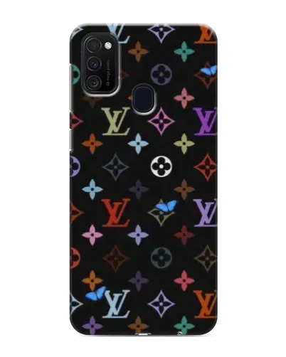 Чехол для Samsung Galaxy M21s с картинкой «Цветная монограмма LV» Чехол для Samsung Galaxy M21s с картинкой «Цветная монограмма LV»