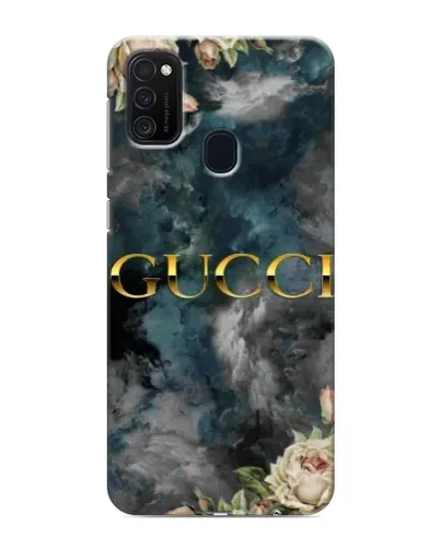 Чехол для Samsung Galaxy M21s с картинкой «Абстрактные цветы Gucci» Чехол для Samsung Galaxy M21s с картинкой «Абстрактные цветы Gucci»