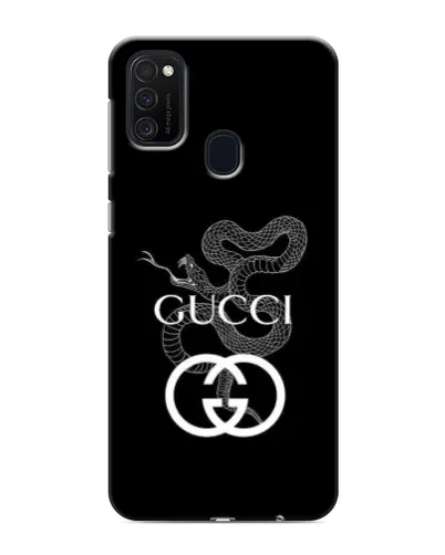 Чехол для Samsung Galaxy M21s с картинкой «Gucci — серебряная змея» Чехол для Samsung Galaxy M21s с картинкой «Gucci — серебряная змея»