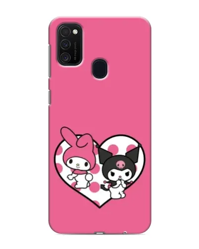 Чехол для Samsung Galaxy M21s с картинкой «Kuromi и My Melody» Чехол для Samsung Galaxy M21s с картинкой «Kuromi и My Melody»