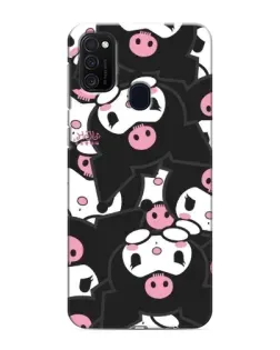 Чехол для Samsung Galaxy M21s с картинкой «Паттерн голов Куроми» Чехол для Samsung Galaxy M21s с картинкой «Паттерн голов Куроми»
