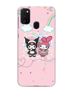 Чехол для Samsung Galaxy M21s с картинкой «My Melody и Kuromi» Чехол для Samsung Galaxy M21s с картинкой «My Melody и Kuromi»