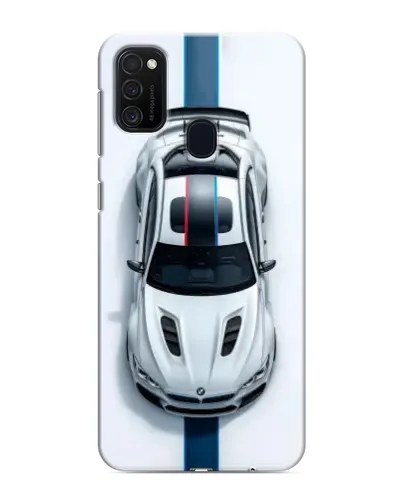 Чехол для Samsung Galaxy M21s с картинкой «Вид сверху — BMW M» Чехол для Samsung Galaxy M21s с картинкой «Вид сверху — BMW M»