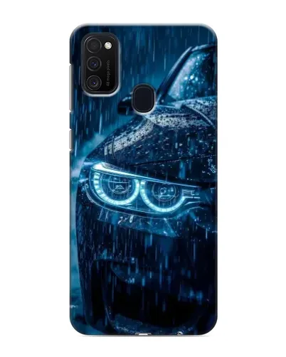 Чехол для Samsung Galaxy M21s с картинкой «BMW под дождем» Чехол для Samsung Galaxy M21s с картинкой «BMW под дождем»