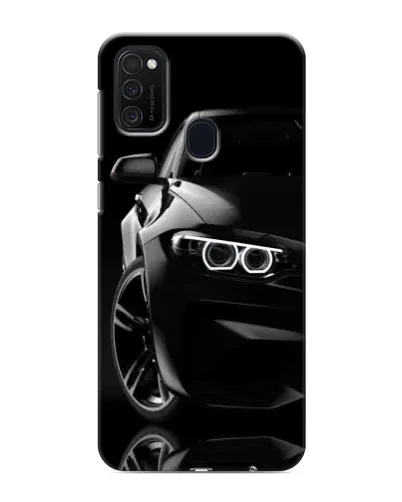 Чехол для Samsung Galaxy M21s с картинкой «Черная BMW — профиль» Чехол для Samsung Galaxy M21s с картинкой «Черная BMW — профиль»