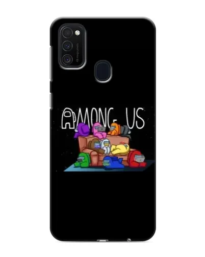 Чехол для Samsung Galaxy M21s с картинкой «Логотип Among Us» Чехол для Samsung Galaxy M21s с картинкой «Логотип Among Us»