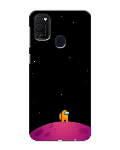 Чехол для Samsung Galaxy M21s с картинкой «Одинокий герой на планете» Чехол для Samsung Galaxy M21s с картинкой «Одинокий герой на планете»