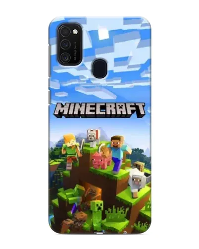 Чехол для Samsung Galaxy M21s с картинкой «Minecraft классический мир» Чехол для Samsung Galaxy M21s с картинкой «Minecraft классический мир»