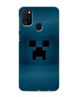 Чехол для Samsung Galaxy M21s с картинкой «Крипер текстура»