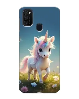 Чехол для Samsung Galaxy M21s с картинкой «Единорог на поляне» Чехол для Samsung Galaxy M21s с картинкой «Единорог на поляне»