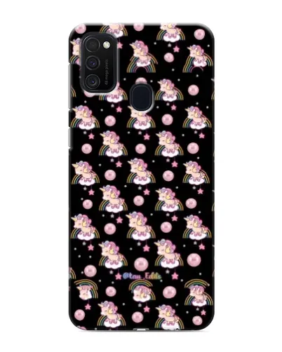 Чехол для Samsung Galaxy M21s с картинкой «Magic Unicorn паттерн»