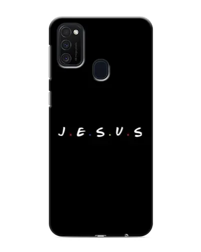 Чехол для Samsung Galaxy M21s с картинкой «Точки веры J.E.S.U.S.» Чехол для Samsung Galaxy M21s с картинкой «Точки веры J.E.S.U.S.»