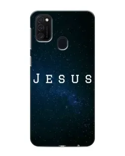 Чехол для Samsung Galaxy M21s с картинкой «Звездное небо Jesus»