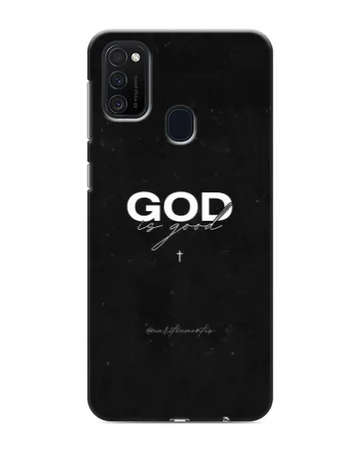 Чехол для Samsung Galaxy M21s с картинкой «GOD — Бог над всем» Чехол для Samsung Galaxy M21s с картинкой «GOD — Бог над всем»