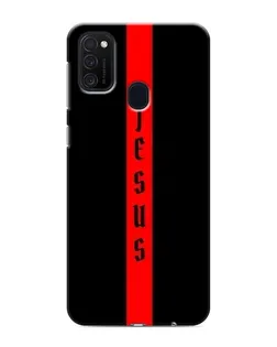 Чехол для Samsung Galaxy M21s с картинкой «Красная линия веры»