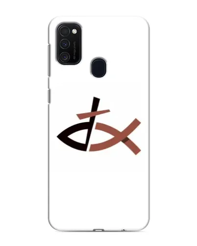 Чехол для Samsung Galaxy M21s с картинкой «Рыба и крест» Чехол для Samsung Galaxy M21s с картинкой «Рыба и крест»