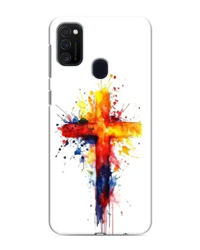 Чехол для Samsung Galaxy M21s с картинкой «Акварельный крест» Чехол для Samsung Galaxy M21s с картинкой «Акварельный крест»