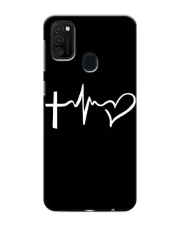 Чехол для Samsung Galaxy M21s с картинкой «Пульс веры»