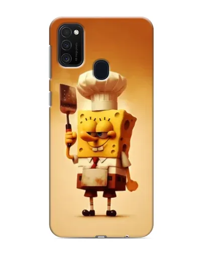 Чехол для Samsung Galaxy M21s с картинкой «Губка Боб повар» Чехол для Samsung Galaxy M21s с картинкой «Губка Боб повар»