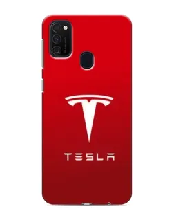 Чехол для Samsung Galaxy M21s с картинкой «Tesla Red Classic»