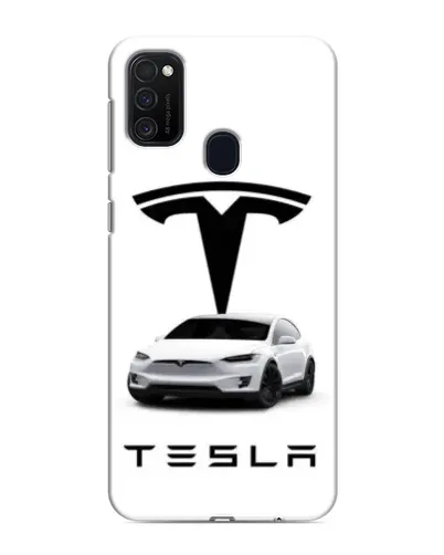 Чехол для Samsung Galaxy M21s с картинкой «Tesla White Style» Чехол для Samsung Galaxy M21s с картинкой «Tesla White Style»