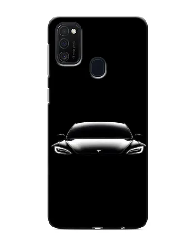 Чехол для Samsung Galaxy M21s с картинкой «Фары Tesla Night» Чехол для Samsung Galaxy M21s с картинкой «Фары Tesla Night»