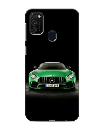 Чехол для Samsung Galaxy M21s с картинкой «Mercedes — неоновый лого» Чехол для Samsung Galaxy M21s с картинкой «Mercedes — неоновый лого»