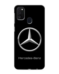 Чехол для Samsung Galaxy M21s с картинкой «Mercedes Silver Logo»