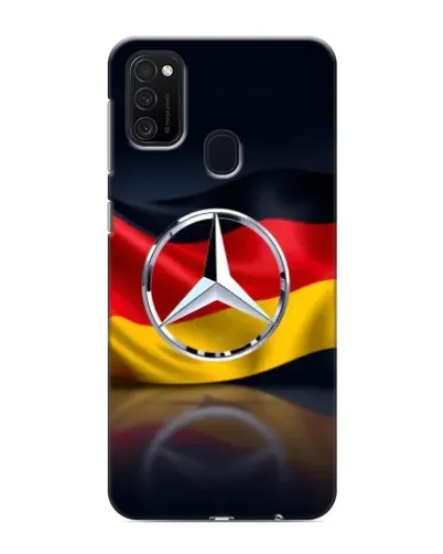 Чехол для Samsung Galaxy M21s с картинкой «Mercedes — флаг Германии» Чехол для Samsung Galaxy M21s с картинкой «Mercedes — флаг Германии»