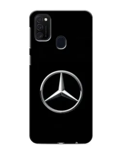 Чехол для Samsung Galaxy M21s с картинкой «Mercedes классический лого»