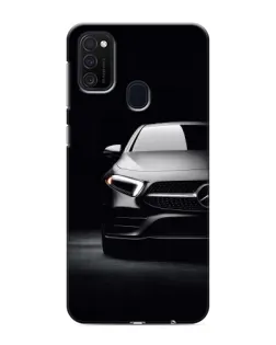 Чехол для Samsung Galaxy M21s с картинкой «Свет фар Mercedes»