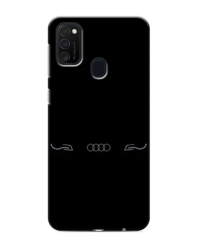 Чехол для Samsung Galaxy M21s с картинкой «Audi — световой подпись»