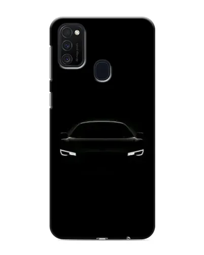 Чехол для Samsung Galaxy M21s с картинкой «Взгляд Audi в темноте»