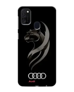 Чехол для Samsung Galaxy M21s с картинкой «Графика — пантера и Audi» Чехол для Samsung Galaxy M21s с картинкой «Графика — пантера и Audi»