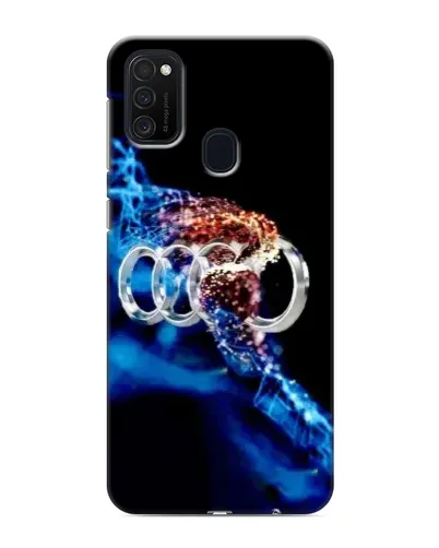 Чехол для Samsung Galaxy M21s с картинкой «Энергия лого Audi»
